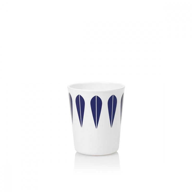 Lotus blå krus i melamine