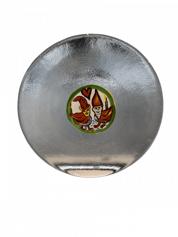 Glassasjett Kosta Boda