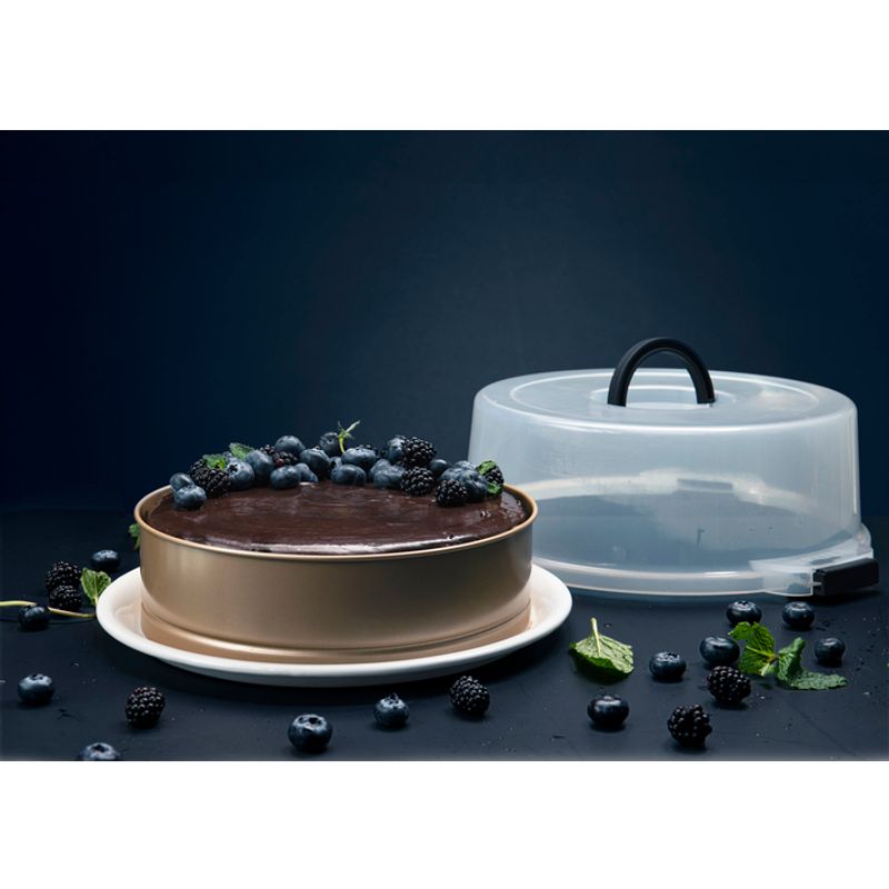 Springform med lokk og fat